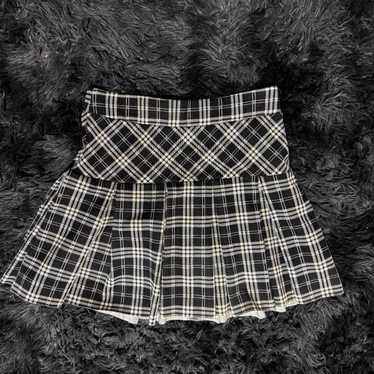 Women's Skirt - Black/Multi - S – Black and white… - image 1