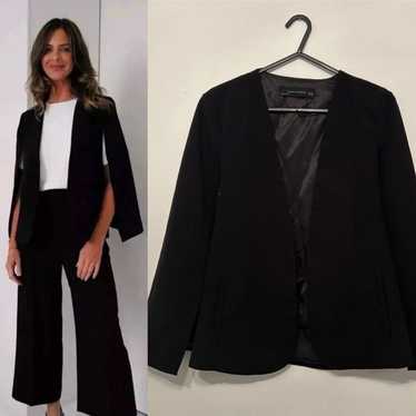 Zara black blazer cape - Gem