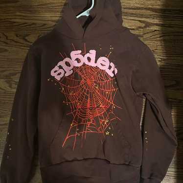Sp5der Spider worldwide パーカー　ブラウン Spider Worldwide Sp5der Brown OG Web Pullover Hoodie XXL | eBay