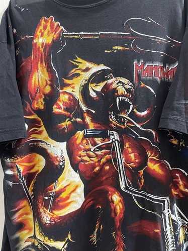 Manowar Hell on Stage - AOP all over print New Vintage Band