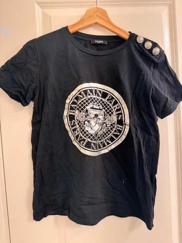 BALMAIN チェンティテルエッシトゥエッシニットシャケット BALMAIN] Balmain short sleeve T-shirt – NISHIKINO VINTAGE KYOTO