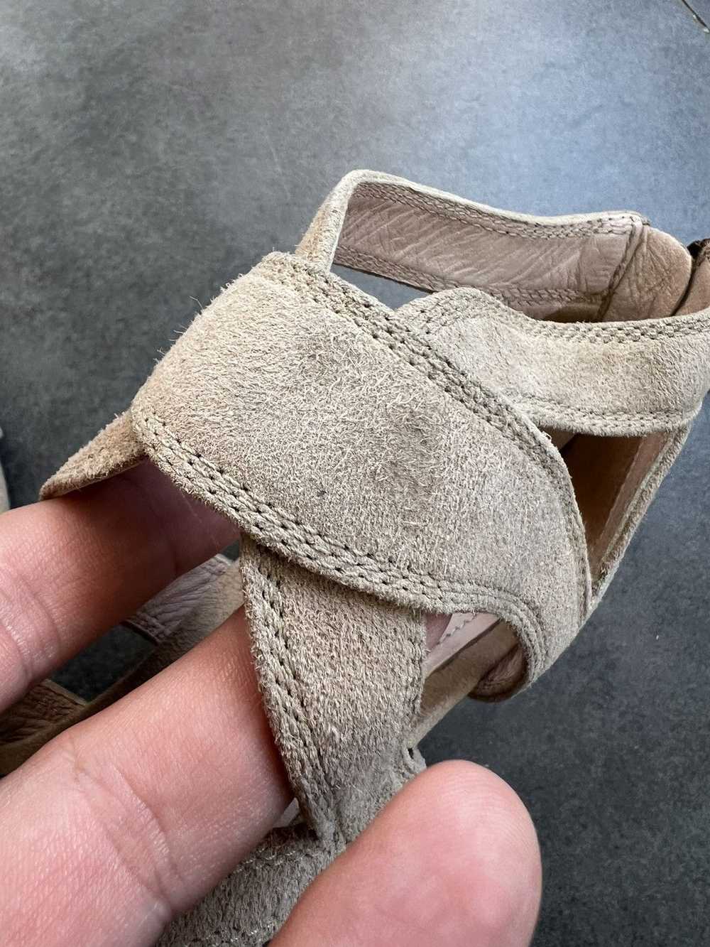 Miu Miu × Prada × Vintage Y2k Miu Miu wedge platf… - image 11