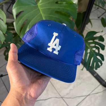 Vtg Rare 90s Raiders Hat Sports Specialties Script Corduroy