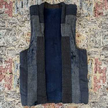 90s broken grange　Boro knitted vest $_12.JPG?set_id=880000500F