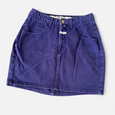 【MARITHE FRANCOIS GIRBAUD】W CLASSIC LOGO DENIM SWEAT SKIRT Marithe Francois Girbeaud Long Denim Skirt Size S MFG