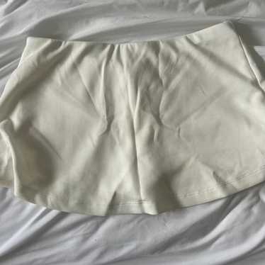 Women's Skirt - White/Cream - S – mini white skir… - image 1