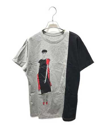 TRUNK HIROKO KOSHINO イレギュラーヘムグラフィックTシャツ デザイン画プリントシャツ／日本製／洗える | TRUNK HIROKO