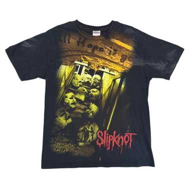 90s 00s Hanes Slipknot バンT バンドTシャツ ビンテージ HanesヘインズSlipknotスリップノット バンドTシャツバンT