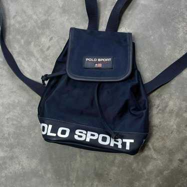 Vintage POLO SPORT ネイビー バックパック 中古・古着通販】POLO SPORT (ポロスポーツ) リュック ネイビー