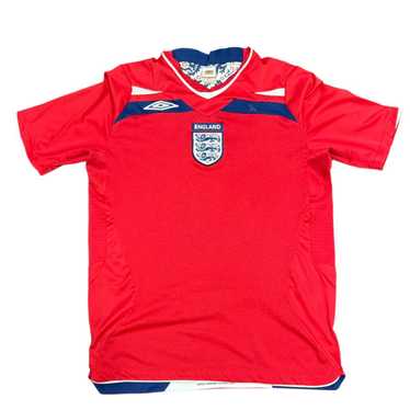 00s Y2K アンブロ イングランド代表 リバーシブルユニフォーム サッカー 希少】イングランド代表ユニフォーム Umbro リバーシブル 長袖