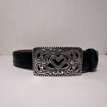 Vintage brighton heart buckle - Gem