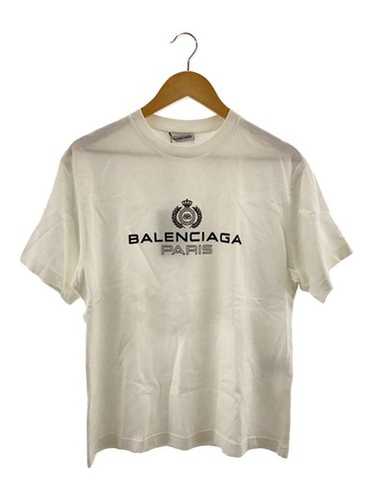 25SS BALENCIAGA ホワイト コットン フロントプリント Ｔシャツ BALENCIAGA (バレンシアガ) 21AW ×The Simpsons Oversized Tee