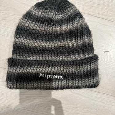 Supreme Ombré Stripe Beanie Olive - FW22 - US