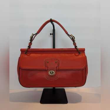 Coach 2Way Legacy City Willis Shoulder Bag Leather Black