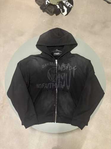 トップス NO/FAITH STUDIOS LOOSE FIT HOODIE / BLK SWEATSHIRTS – NO/FAITH STUDIOS