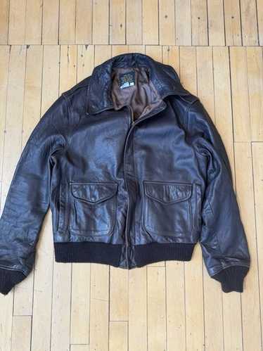 革*ー様 90s avirex A-2 real leather flight The Glenn Miller 1987 Avirex Flight Jacket Feast your eyes