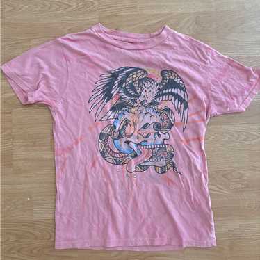 Ed hardy pink tee - Gem