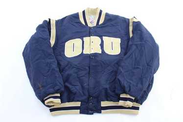 【レア】80s Delong Rams LINDA SATIN JKT USA Vintage delong bomber jacket - Gem