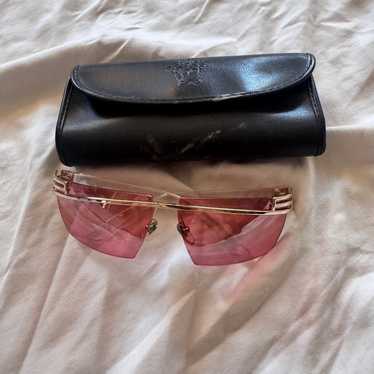 ヴェルサーチ メデューサ サングラス スクエア y2k Versace sunglasses y2k - Gem