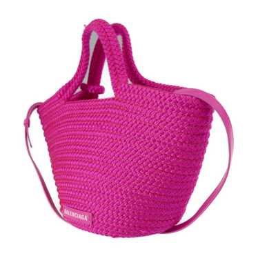 BALENCIAGA Small Ibiza Basket bag in Pink | COCOON