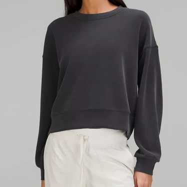 lululemon Softstreme Perfectly Oversized Crop Crewスウェット