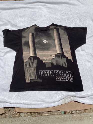 2005 PINK FLOYD/ ANIMALS バンド Tシャツ Amazon | ピンクフロイド/PINK FLOYD/アニマルズ/ブタ/黒×ピンク