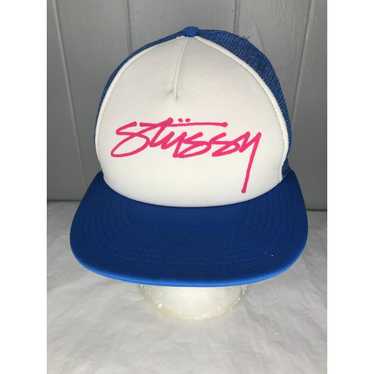Stussy デニム キャスケット 00s Y2K 90s ストックロゴ USA製 STUSSY タダ付き デッドストック y2k 00s タンクトップ