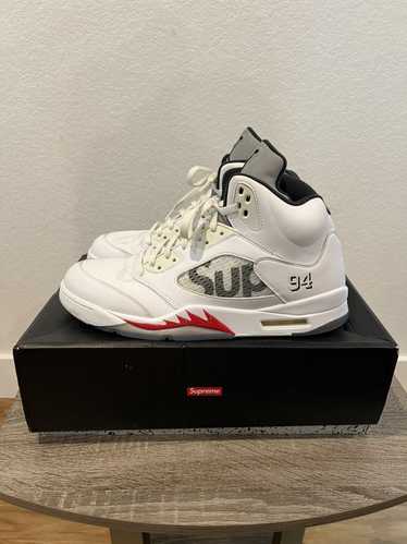 Jordan 5 supreme white - Gem