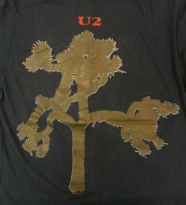 1987年 オリジナル THE JOSHUA TREE Tour Tシャツ 80s U2 Joshua Tree Vintage Single Stitch Graphic Band T