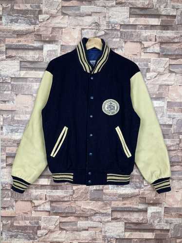 ジャケット・アウター J.Press varsity jacket wool leather Classic Varsity Jacket - Green | Pennant Label - J. Press