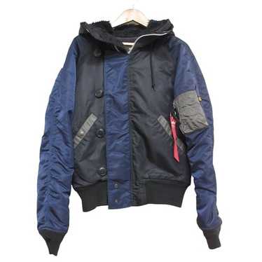 90s ALPHA N-2B Flight Jacket サイズM 色ボルドー Alpha n-2b flight jacket - Gem