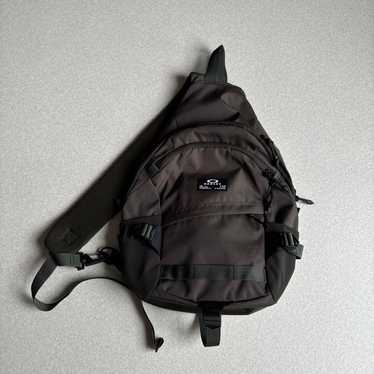 OAKLEY Crossbody Bag Men's 00s y2k Archive Nylon beige black