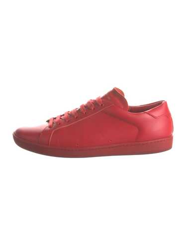スニーカー SAINT LAURENT Men Sneakers 7136002W4AA9226 Red YSL Saint Laurent Red Men Sneakers Size 43 US 10 | eBay