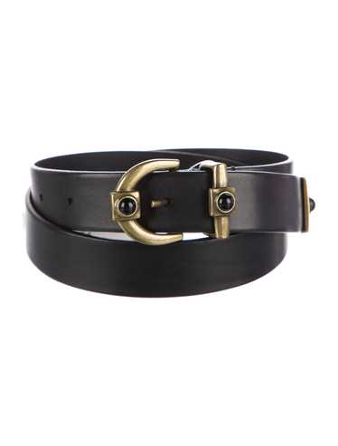 ETRO★ブラックベルト Leather belt in black - Etro | Mytheresa