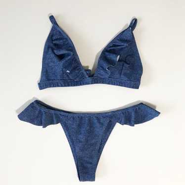 【AGNEL】 Denim Bikini Panty ☆ Agnel denim bikini - Gem