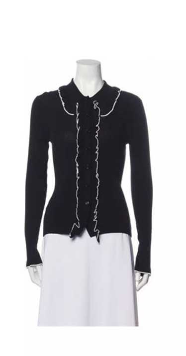 DRIES VAN NOTEN BLACK カーディガン Buy Dries Van Noten men black knitted wool cardigan for $669