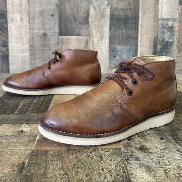 レッドウイング REDWING 595 7D Men's Work Boots RED WING Chukka 595 Heritage Brown Leather