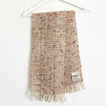 Studio Donegal 『Tweed Muffler』 Mini Check Scarf - Studio Donegal Hand Woven Donegal Tweed