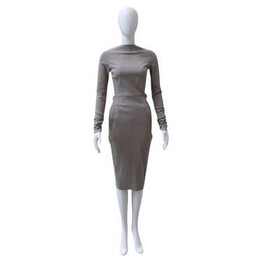 ワンピース Rick Owens Sheath dress with long sleeves Grey Rick owens long sleeved - Gem