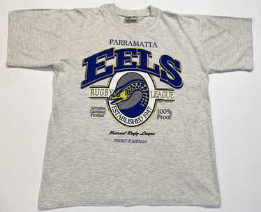 ラグビー パラマタ・イールズ ユニフォーム NRL PARRAMATTA EELS AUSTRALIA RUGBY LEAGUE SHIRT XBLADES S