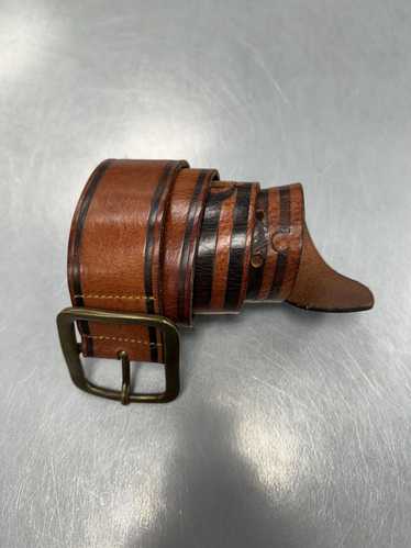 Diesel leather belt brown - Gem