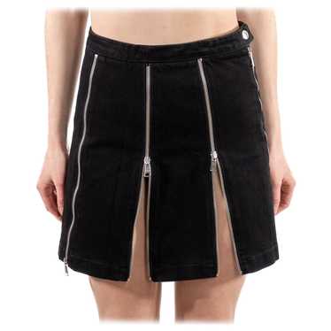 【送料&関税込】Alexander McQueen Violet Cotton Skirt Item detail