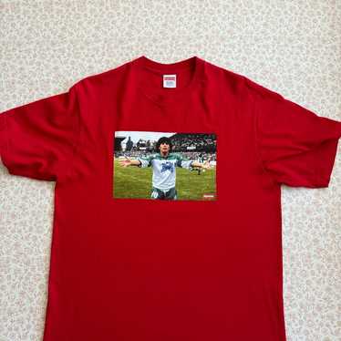 Supreme - Supreme Maradona Tee マラドーナ 赤Red xxlの通販 by
