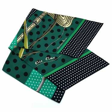 Hermes Clic Clac A Pois 140cm Cashmere Scarf – Opulent Habits