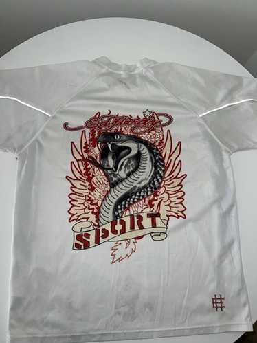 Ed Hardy クリスチャン・オードジェー　ラインストーン パーカー XS