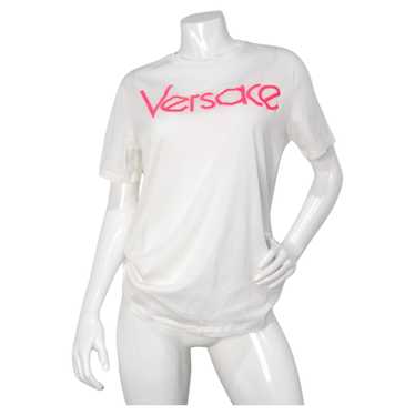 Versace cotton t-shirt white - Gem