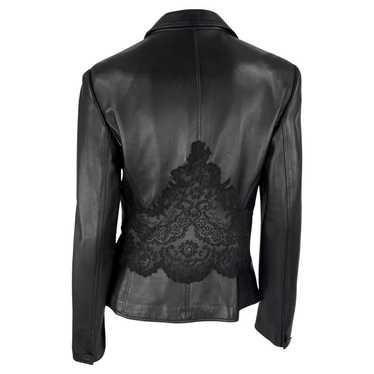 Versace vintage leather gianni blazer - Gem