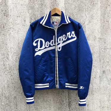 Starter Los Angeles Dodgers ジャケット L/G Mens Los Angeles Dodgers Satin Varisty Jacket | MLB | Starter