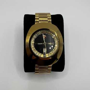 Rado Diastar Black Dial Watch - Gem