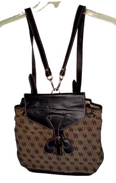 Vintage leather backpack dooney - Gem